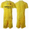 Inter Milan Keeper Bortedraktsett Barn 2024-25 Kortermet (+ korte bukser)